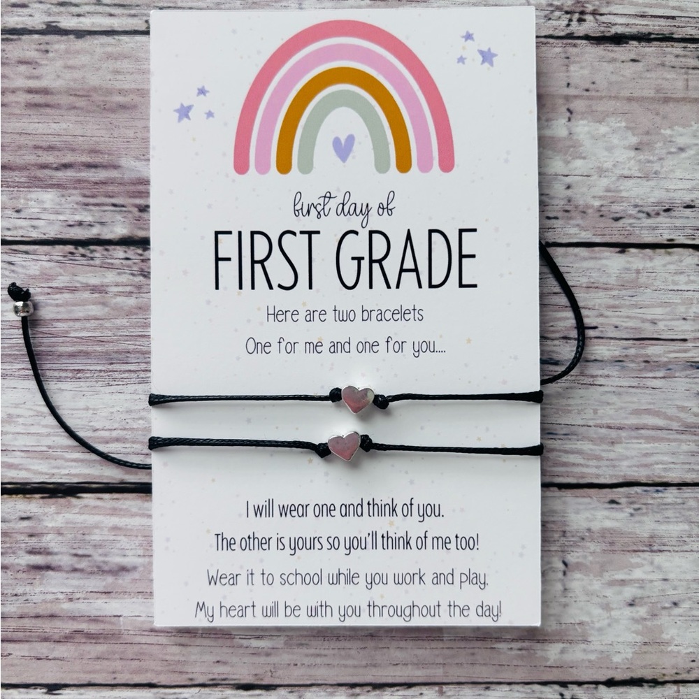 First day of school bracelet